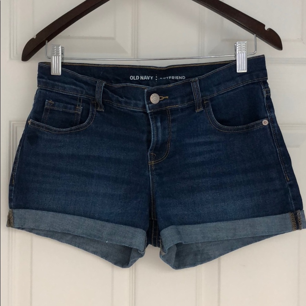 Old navy boyfriend style Jean shorts